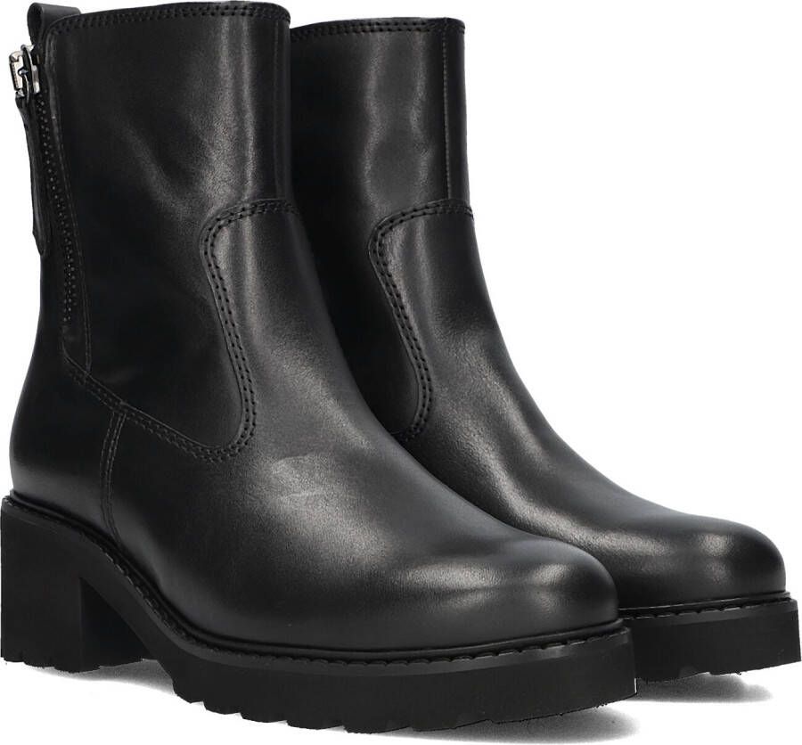 GABOR Enkelboots Dames 631.1 Maat: 37 5 Materiaal: Leer Kleur: Zwart
