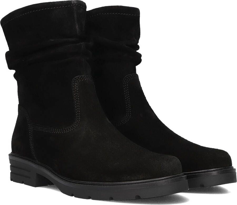 GABOR Enkelboots Dames 655 Maat: 35 Materiaal: Suède Kleur: Zwart