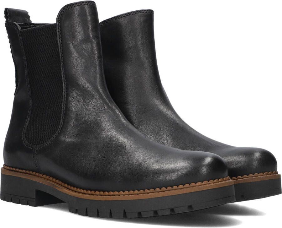 GABOR Chelsea Boots Dames 721 Maat: 43 Materiaal: Leer Kleur: Zwart