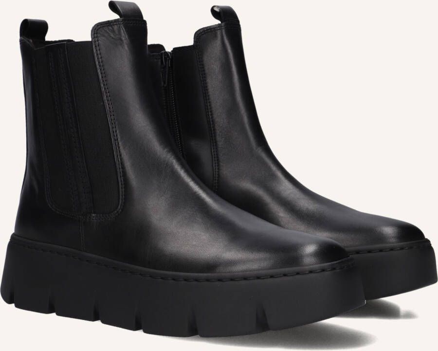 GABOR Enkelboots Dames 743.2 Maat: 36 Materiaal: Leer Kleur: Zwart