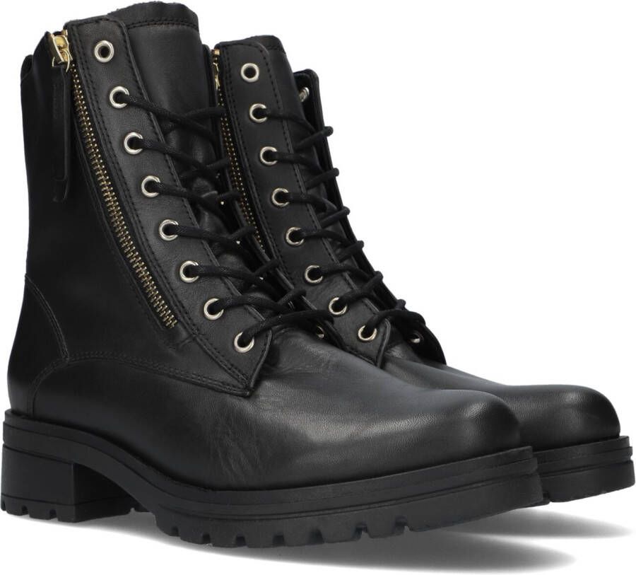 GABOR Veterboots Dames 785.1 Maat: 35 5 Materiaal: Leer Kleur: Zwart