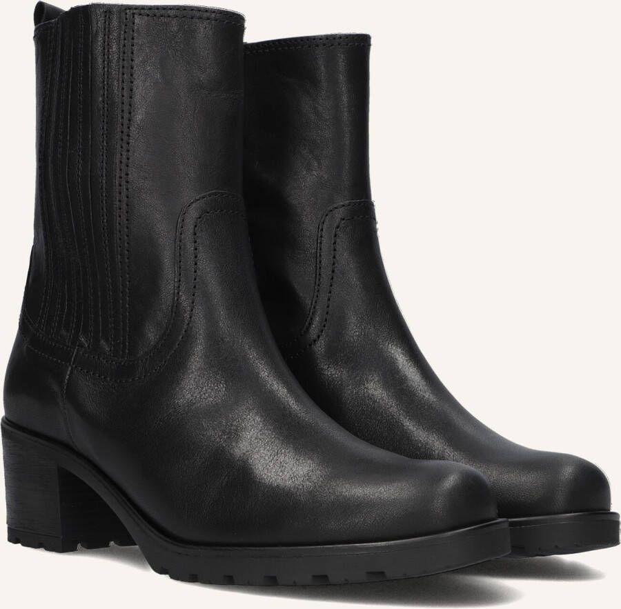 GABOR Enkelboots Dames 801.4 Maat: 40 5 Materiaal: Leer Kleur: Zwart