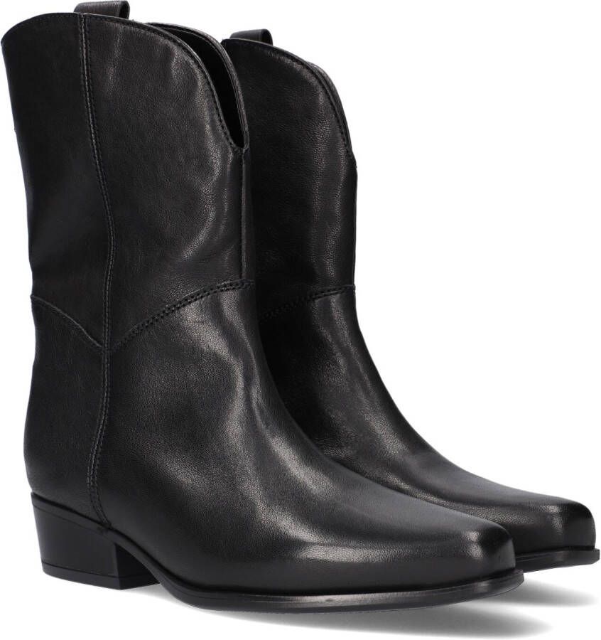 GABOR Cowboylaarzen Dames 672.1 Maat: 37 Materiaal: Leer Kleur: Zwart