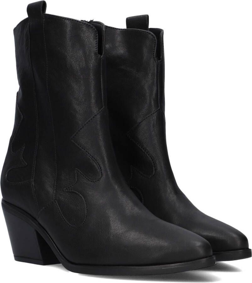 GABOR Cowboylaarzen Dames 694 Maat: 38 Materiaal: Leer Kleur: Zwart