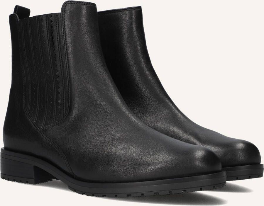 GABOR Enkellaarsjes Dames 022 Maat: 35 5 Materiaal: Leer Kleur: Zwart