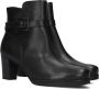 GABOR Enkellaarsjes Dames 083 Maat: 40 5 Materiaal: Leer Kleur: Zwart - Thumbnail 1