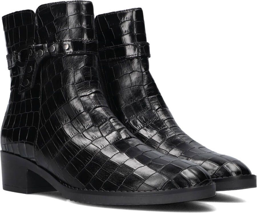 GABOR Enkellaarsjes Dames 511 Maat: 44 Materiaal: Leer Kleur: Zwart