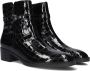 GABOR Enkellaarsjes Dames 511 Maat: 44 Materiaal: Lakleer Kleur: Zwart - Thumbnail 1