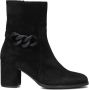 Gabor 621.1 Enkellaarsjes Enkelboots met rits Dames Zwart - Thumbnail 1