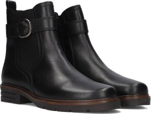 Gabor 653.1 Enkellaarsjes Enkelboots met rits Dames Zwart