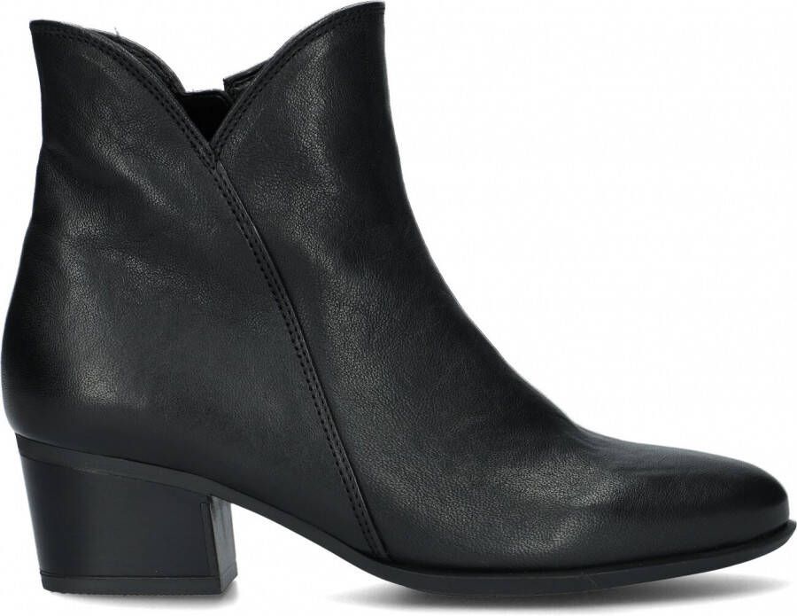Gabor 680.2 Enkellaarsjes Enkelboots met rits Dames Zwart