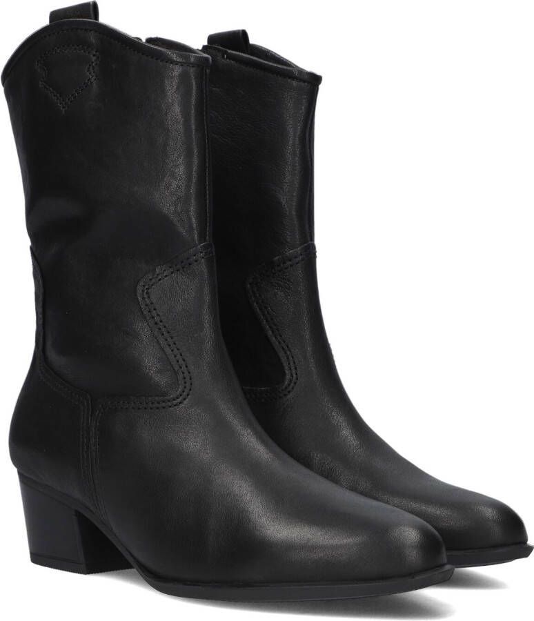 GABOR Enkellaarsjes Dames 681.2 Maat: 36 Materiaal: Leer Kleur: Zwart