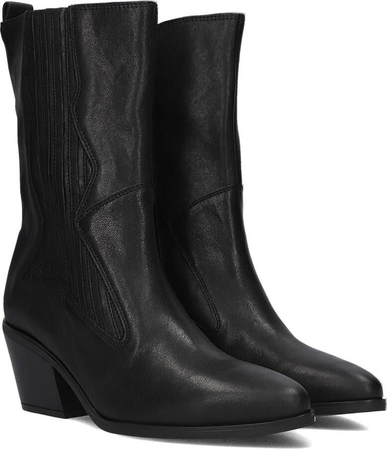 GABOR Enkellaarsjes Dames 693 Maat: 37 Materiaal: Leer Kleur: Zwart