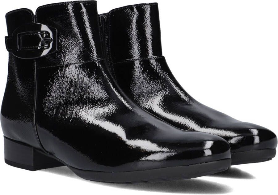 GABOR Enkellaarsjes Dames 714.1 Maat: 39 Materiaal: Leer Kleur: Zwart