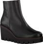 GABOR Enkellaarsjes Dames 780.1 Maat: 44 Materiaal: Leer Kleur: Zwart - Thumbnail 1