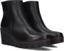 GABOR Enkellaarsjes Dames 780.1 Maat: 44 Materiaal: Leer Kleur: Zwart - Thumbnail 1
