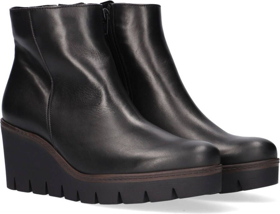 Gabor 780.1 Enkellaarsjes Enkelboots met rits Dames Zwart