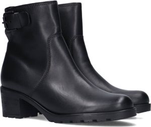 Gabor 803.2 Enkellaarsjes Enkelboots met rits Dames Zwart