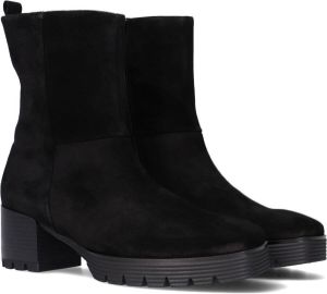 Gabor 833 Enkellaarsjes Enkelboots met rits Dames Zwart