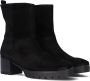 Gabor 833 Enkellaarsjes Enkelboots met rits Dames Zwart - Thumbnail 1