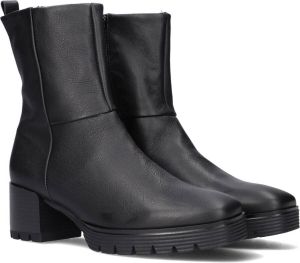 Gabor 833 Enkellaarsjes Enkelboots met rits Dames Zwart
