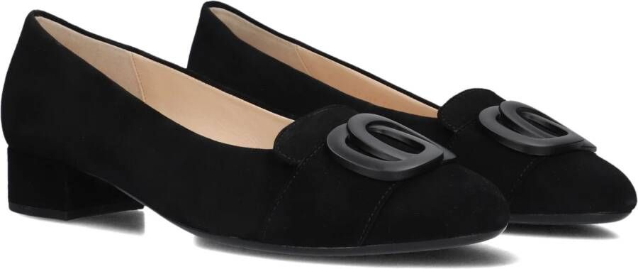 GABOR Pumps Dames 323.1 Maat: 39 Materiaal: Suède Kleur: Zwart