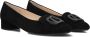 GABOR Pumps Dames 323.1 Maat: 39 Materiaal: Suède Kleur: Zwart - Thumbnail 1