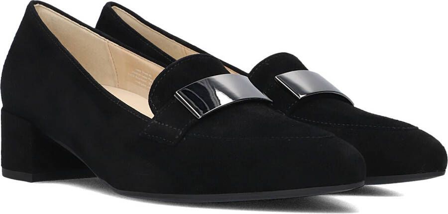 GABOR Pumps Dames 432.1 Maat: 37 Materiaal: Suède Kleur: Zwart