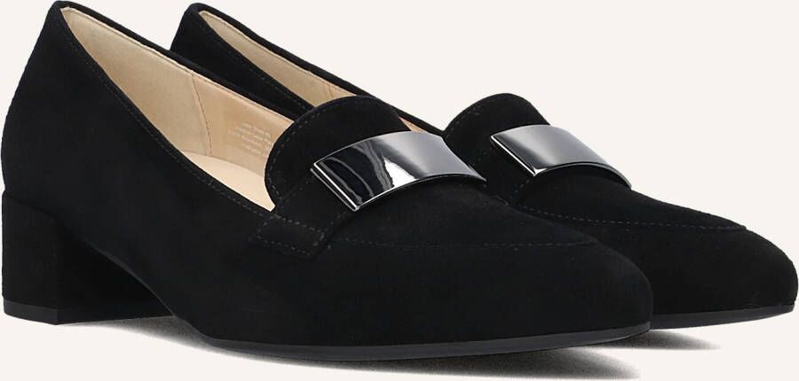 GABOR Pumps Dames 432.1 Maat: 41 Materiaal: Suède Kleur: Zwart