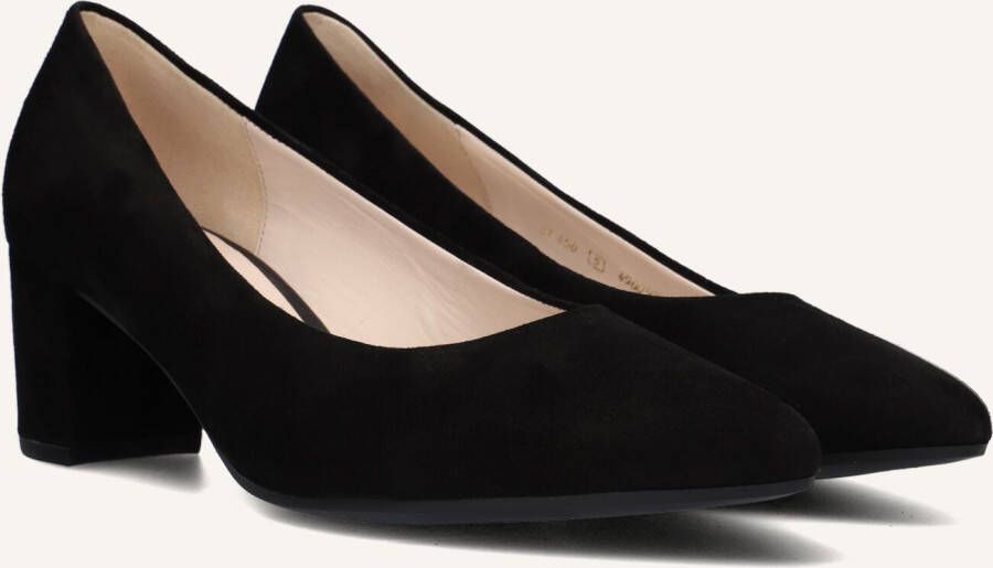 GABOR Pumps Dames 450 Maat: 40 Materiaal: Suède Kleur: Zwart