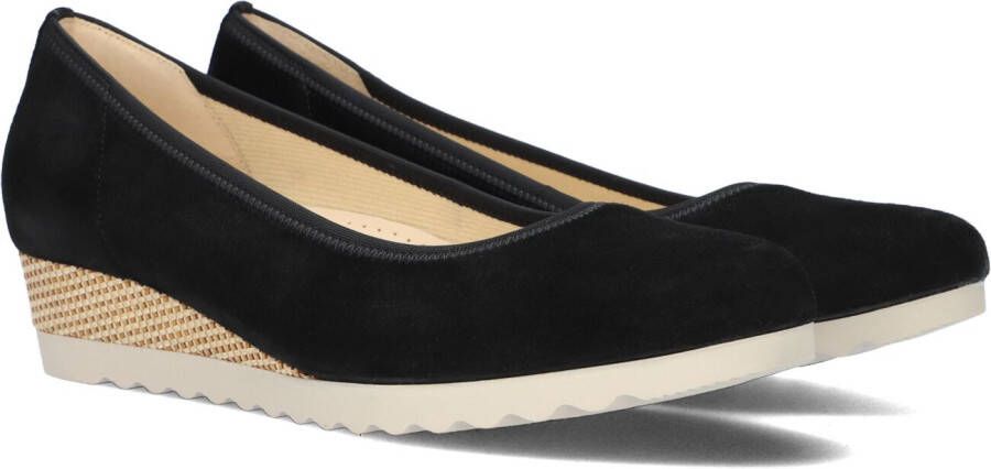 GABOR Instappers Dames 641 Maat: 35 5 Materiaal: Suède Kleur: Zwart