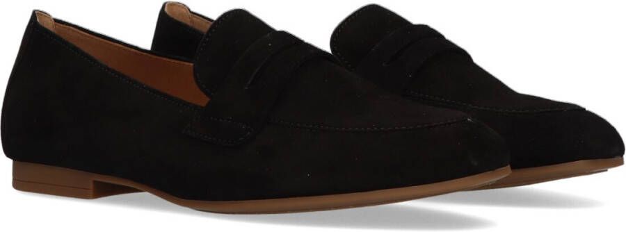 Gabor Zwarte Loafer 213 Klassieke Uitsnede Black Dames Schoenen