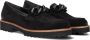 GABOR Loafers Dames 240.3 Maat: 38 Materiaal: Suède Kleur: Zwart - Thumbnail 1