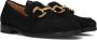 GABOR Loafers Dames 422.1 Maat: 38 5 Materiaal: Suède Kleur: Zwart - Thumbnail 1