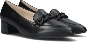 Chain Detail 441 Loafers Instappers Dames Zwart