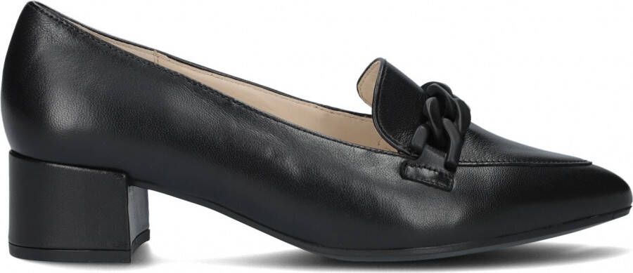 Chain Detail 441 Loafers Instappers Dames Zwart