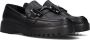 GABOR Loafers Dames 452 Maat: 38 Materiaal: Leer Kleur: Zwart - Thumbnail 1