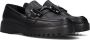 GABOR Loafers Dames 452 Maat: 42 5 Materiaal: Leer Kleur: Zwart - Thumbnail 1