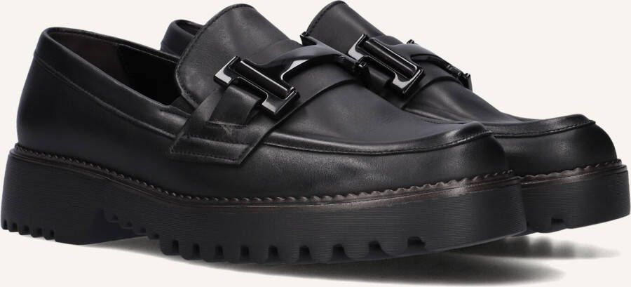 GABOR Loafers Dames 452 Maat: 38 Materiaal: Leer Kleur: Zwart