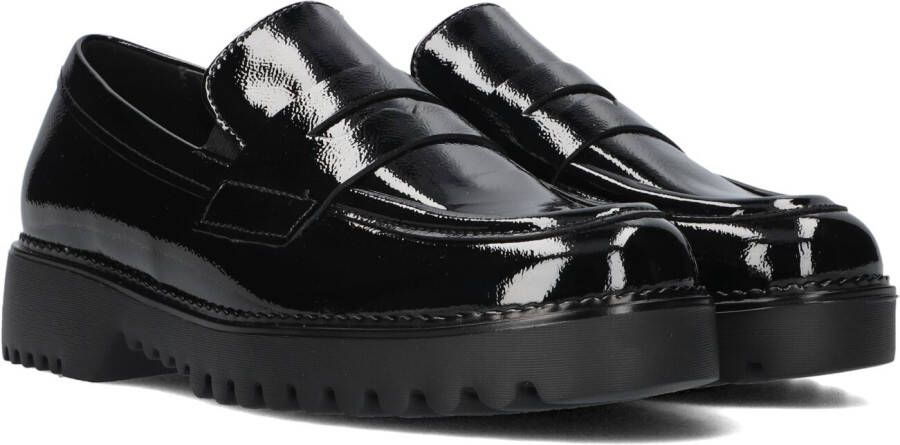 GABOR Loafers Dames 453 Maat: 36 Materiaal: Lakleer Kleur: Zwart