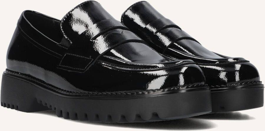 GABOR Loafers Dames 453 Maat: 37 5 Materiaal: Lakleer Kleur: Zwart