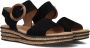 Gabor 550.2 Sandalen Met Sleehak Dames Zwart - Thumbnail 1