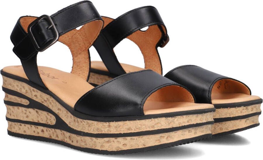 GABOR 651 Maat: 35 5 Materiaal: Leer Kleur: Zwart