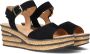 Gabor 651 Sandalen Met Sleehak Dames Zwart - Thumbnail 1