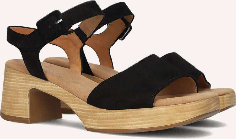 GABOR Zwarte Sandalen 721.1.0