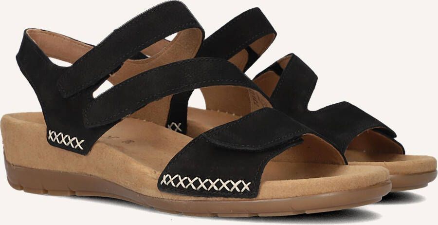 GABOR Zwarte Sandalen 734.1