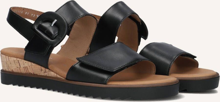 Gabor Sleehaksandaaltjes Genua bandjessandaal zomerschoen comfort-schoen in breedte g (=breed)