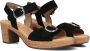 Gabor 764.1 Sandalen Dames Zwart - Thumbnail 1