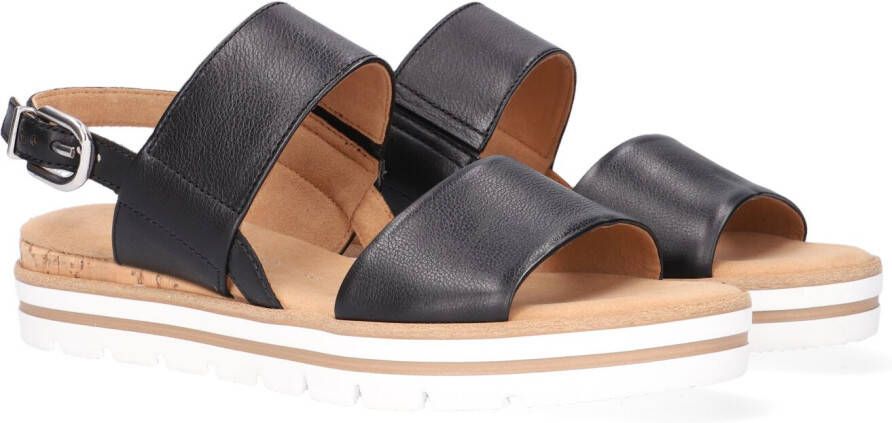 Gabor 774.1 Sandalen Dames Zwart