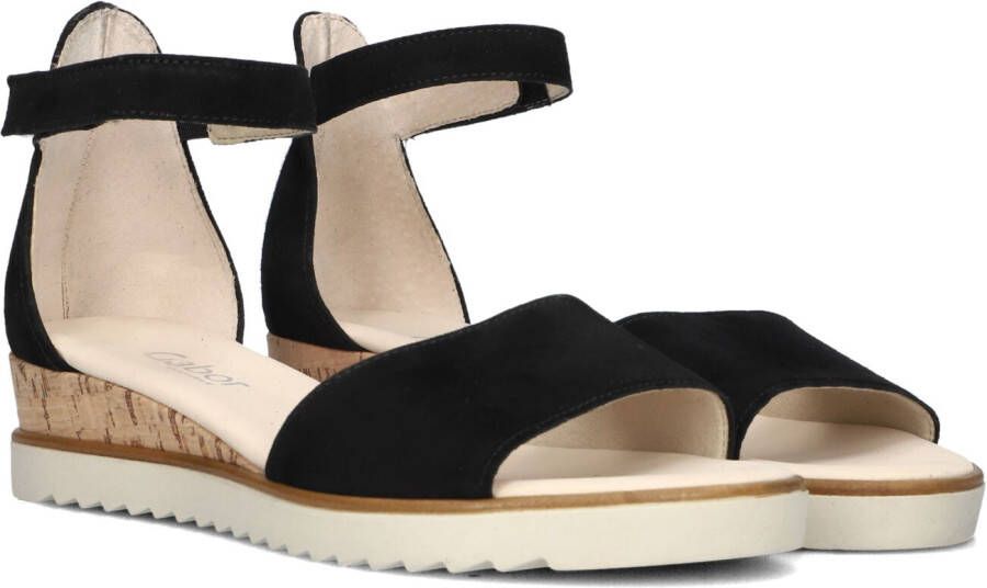 GABOR Zwarte Sandalen 780